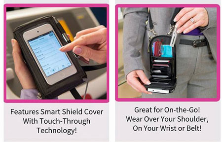 کیف پول و گوشی و موبایل لمسی تاچ پرس - Touch Purse